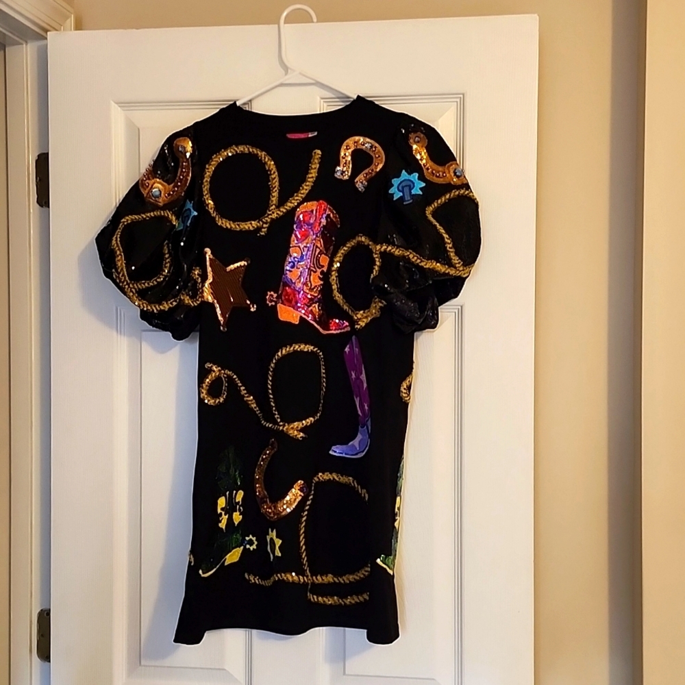 Queen of Sparkles Cowgirl Dress